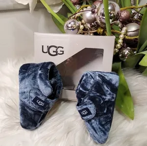 UGG Newborn Kid's Bixbee Velvet Shoes new