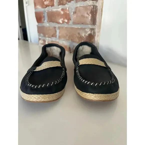 UGG Rozie Moccasins Nubuck Leather Shoes Women’s Size 9