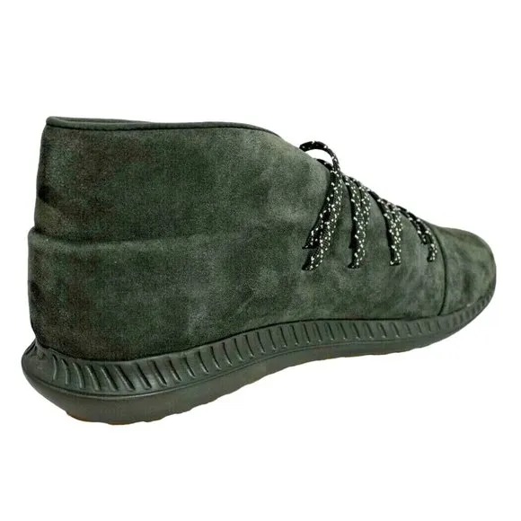 Under Armor Mens 12 Suede Veloce Mid Shoes Green New