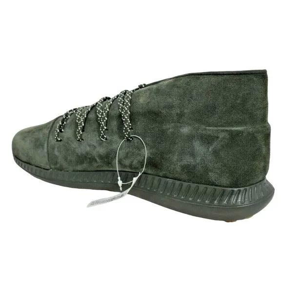 Under Armor Mens 12 Suede Veloce Mid Shoes Green New