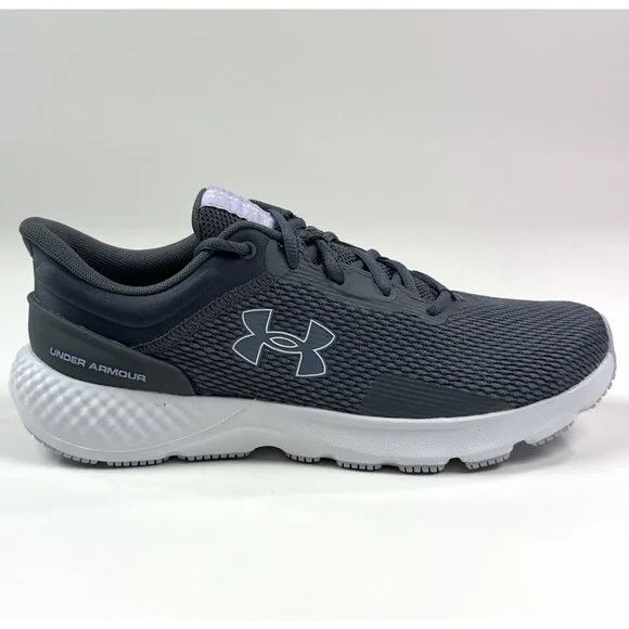 Under Armour Charged Escape 4 NM Womens 9 Gray Running Shoes 3028235-103