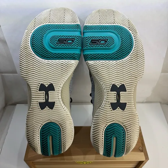 Under Armour Curry 3Zer0 3 Harbor Blue Basketball Shoes 3022048-402 Men Size 15