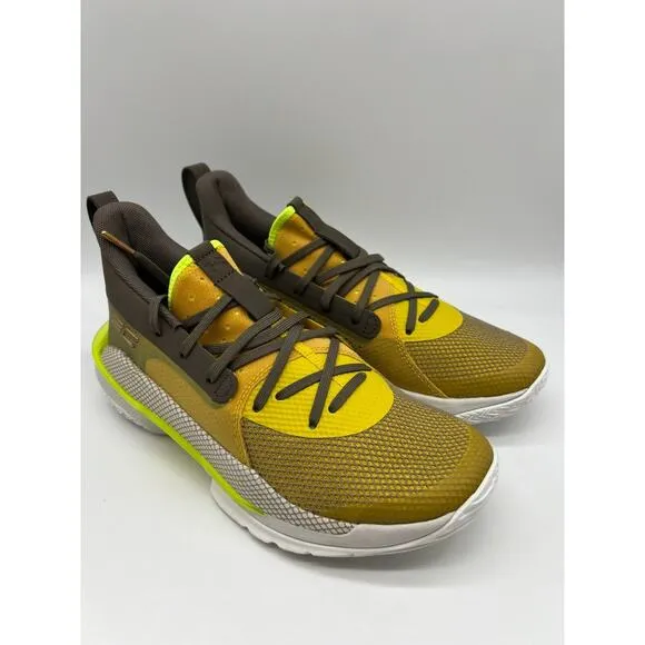 Under Armour Curry 7 Our History Basketball Shoes 3021258-701 Men Size 7 NEW