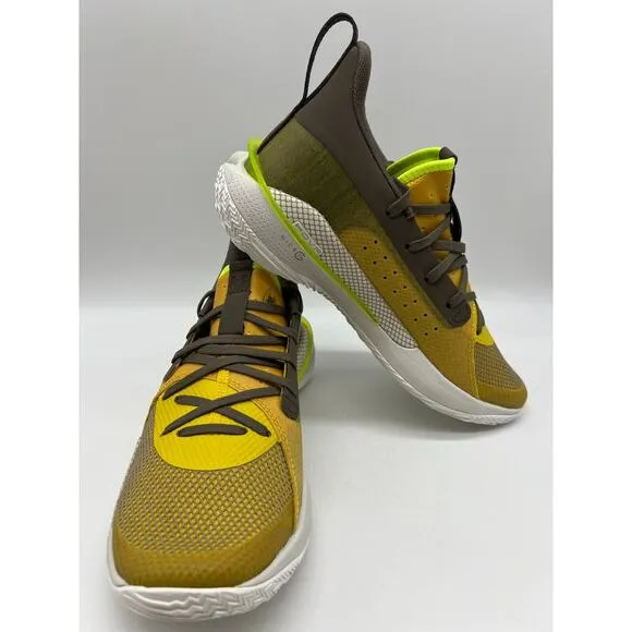 Under Armour Curry 7 Our History Basketball Shoes 3021258-701 Men Size 7 NEW