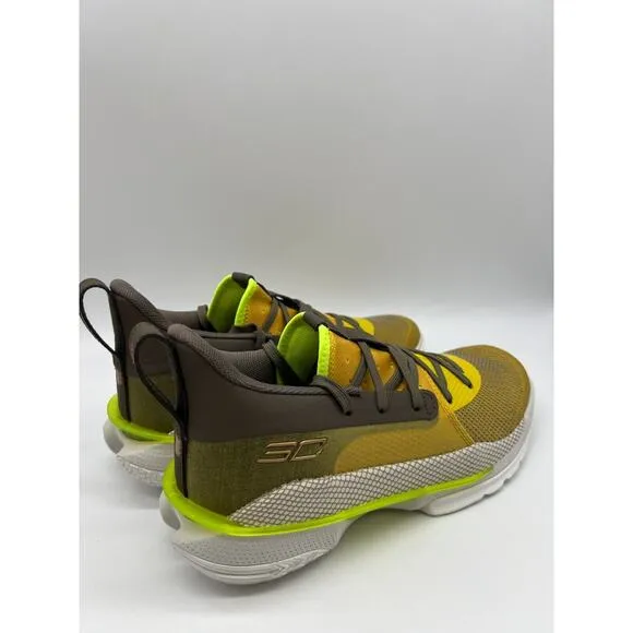 Under Armour Curry 7 Our History Basketball Shoes 3021258-701 Men Size 7 NEW