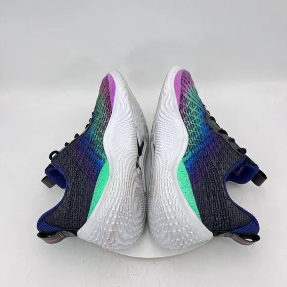 Under Armour Curry Flow 10 Men Size 16 Northern Light Purple Low Basketball Shoe