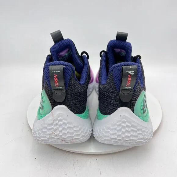 Under Armour Curry Flow 10 Men Size 16 Northern Light Purple Low Basketball Shoe