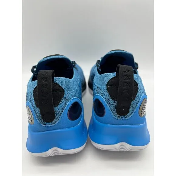 Under Armour Curry Flow Go Deadly Blue Men Size 10 Running Shoes 3023814-403