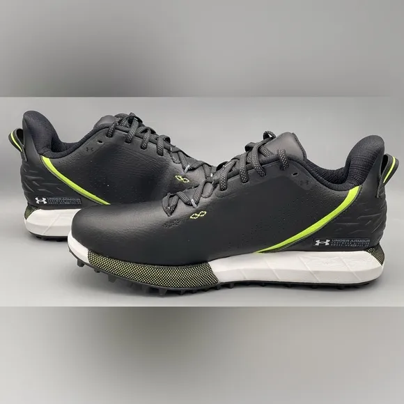 Under Armour HOVR Drive SL Golf Shoes Black 3025071-001 Men Sz 7 Wmns Sz 8.5 NEW