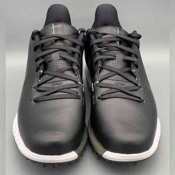 Under Armour HOVR Drive SL Golf Shoes Black 3025071-001 Men Sz 7 Wmns Sz 8.5 NEW