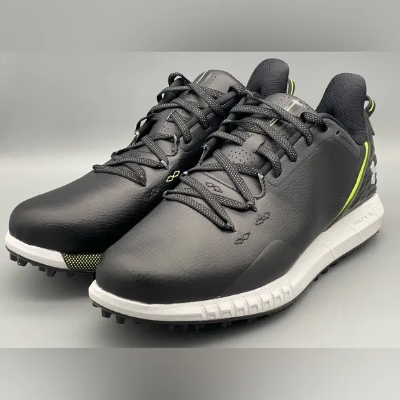 Under Armour HOVR Drive SL Golf Shoes Black 3025071-001 Men Sz 7 Wmns Sz 8.5 NEW