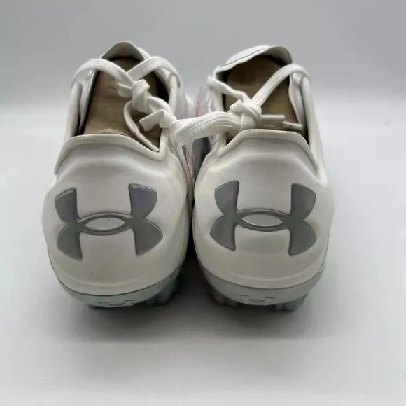 Under Armour Magnetico Elite‎ 3 FG Soccer Cleats White 3026740-101 Men's 12.5