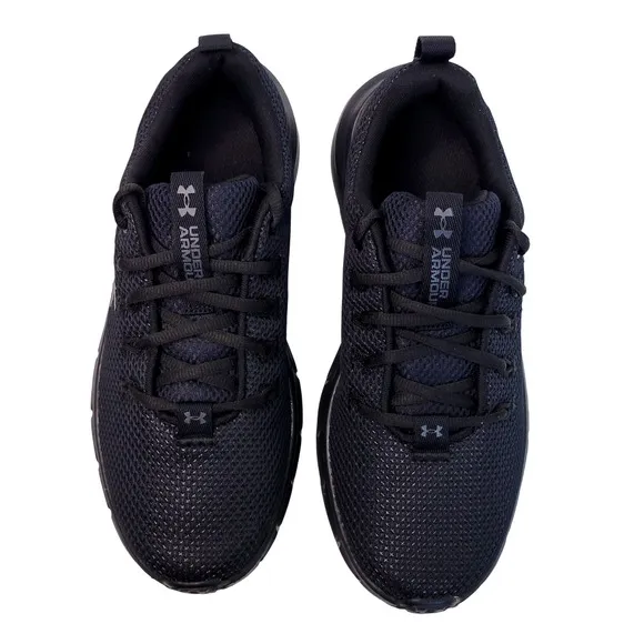 Under Armour Running Shoes Womens 8 Black Lightweight Athletic Sneakers NIB