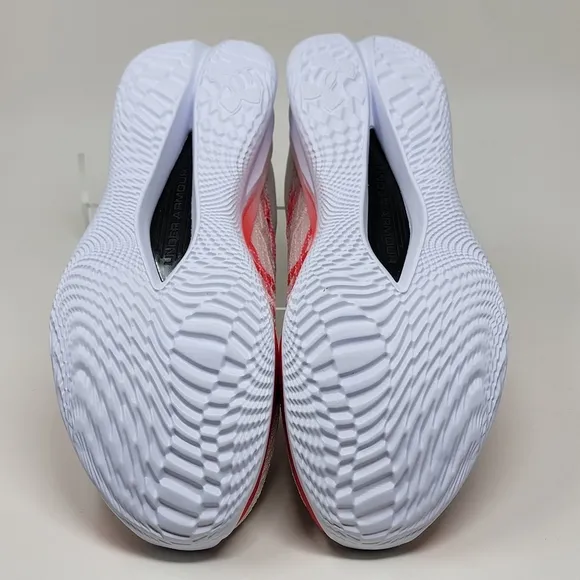 Under Armour Velociti Pro UA Grey Red White Men Sz 10.5 Shoes 3027560-301 New