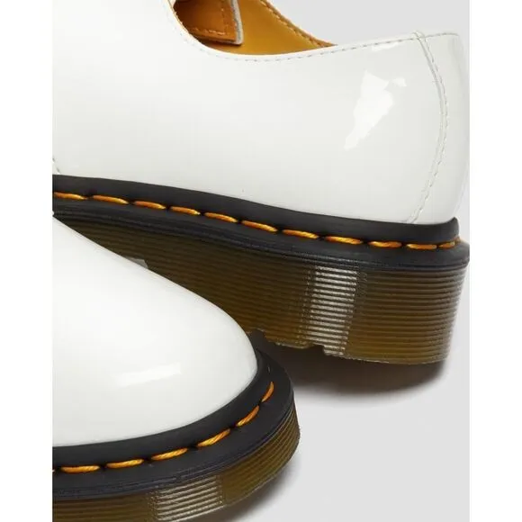 Urban Outfitters x Dr. Martens 1461 Patent Leather Oxfords White Patent Sz 6