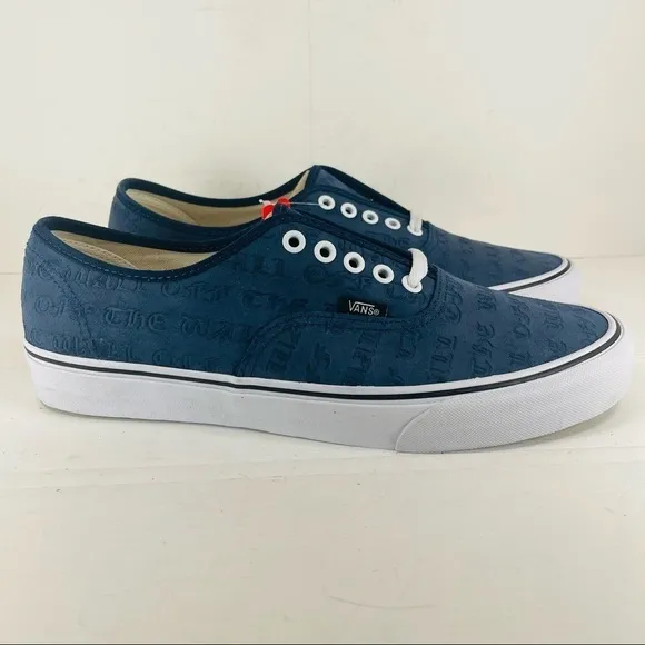 Vans Authentic Deboss Shoes Men Size 11.5