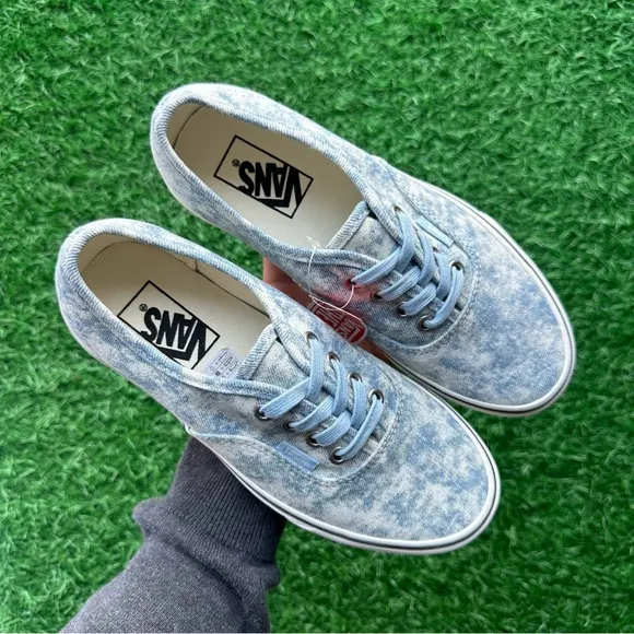 Vans Authentic Denim Destroy Winter Sky Marshmallow
