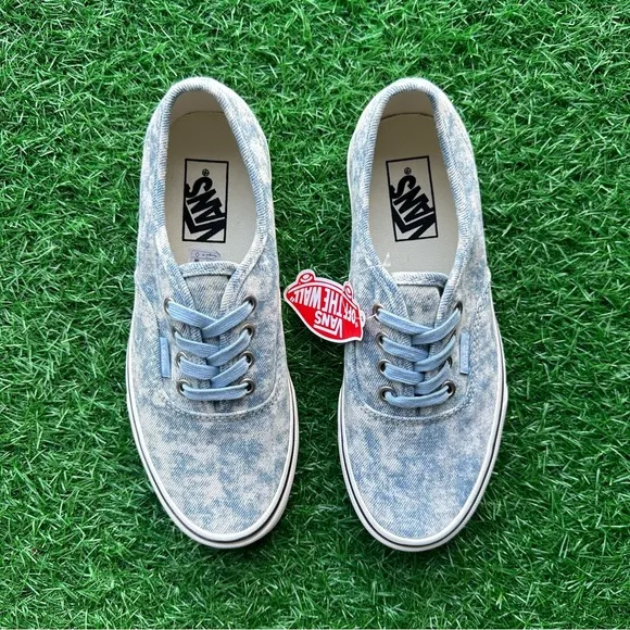Vans Authentic Denim Destroy Winter Sky Marshmallow