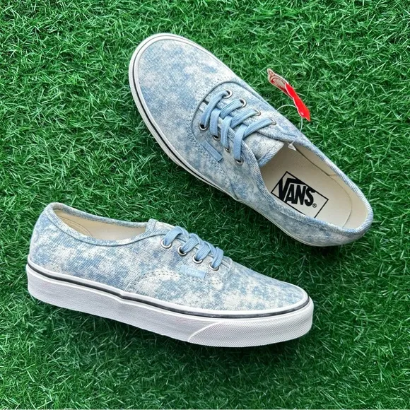 Vans Authentic Denim Destroy Winter Sky Marshmallow