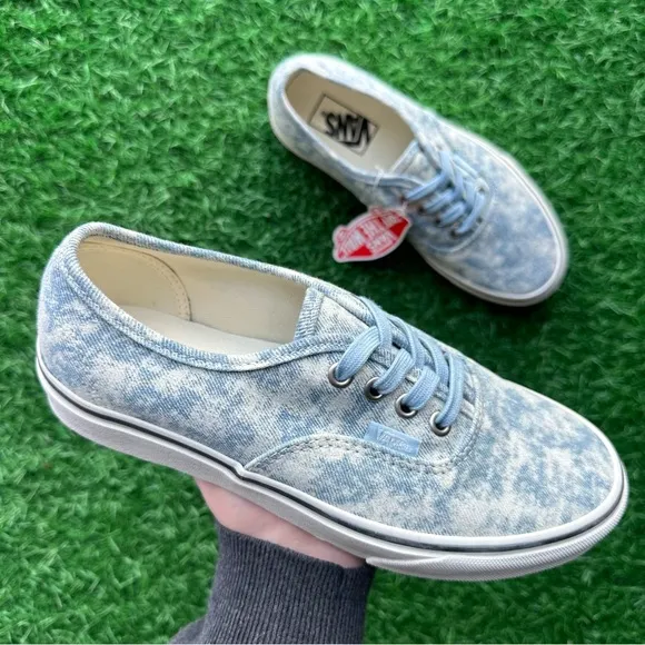 Vans Authentic Denim Destroy Winter Sky Marshmallow