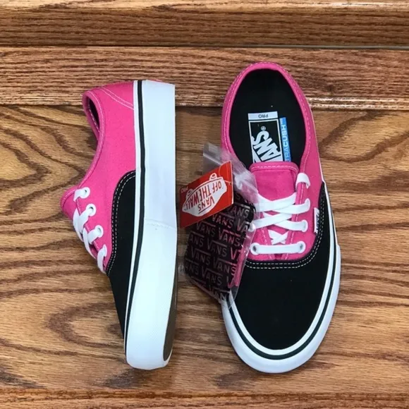 Vans Authentic Pro Black Magenta Shoes