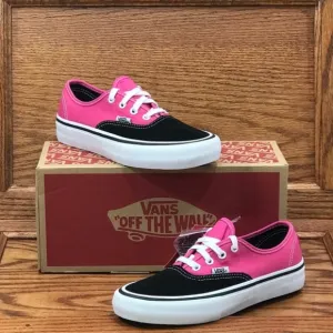 Vans Authentic Pro Black Magenta Shoes