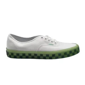 Vans Authentic Translucent True White Green Men Shoes Size 8