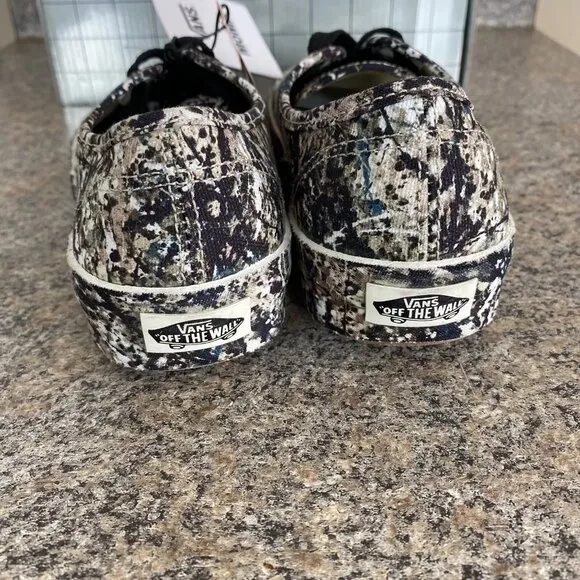 Vans Authenticate x MoMA Jackson Pollock Modern Art Shoes Camo Men 4.5 / Women 6