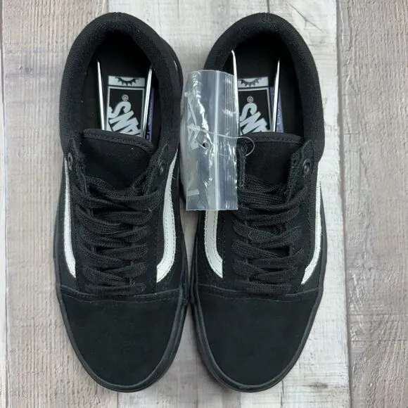 Vans BMX Old Skool Big Kids Boys Size 5 Skate Shoes Skateboarding Sneakers Black
