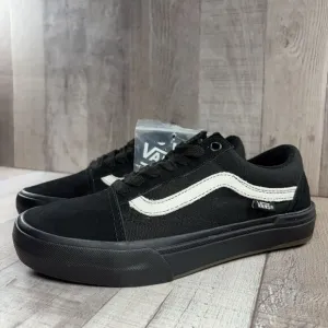 Vans BMX Old Skool Big Kids Boys Size 5 Skate Shoes Skateboarding Sneakers Black