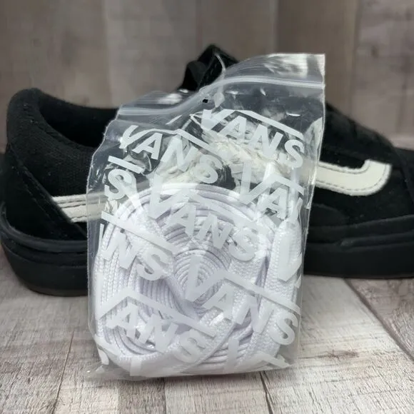 Vans BMX Old Skool Big Kids Boys Size 5 Skate Shoes Skateboarding Sneakers Black