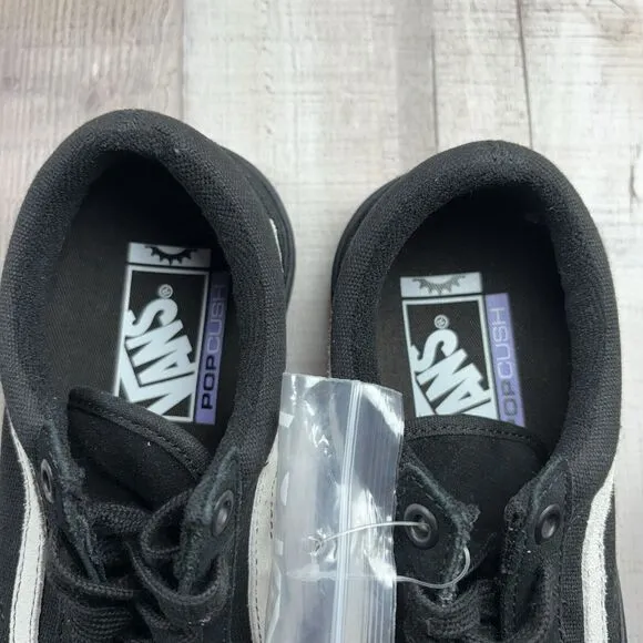 Vans BMX Old Skool Big Kids Boys Size 5 Skate Shoes Skateboarding Sneakers Black