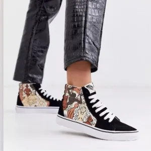 Vans Breast Cancer Awareness High Top Shoes
