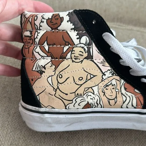 Vans Breast Cancer Awareness High Top Shoes
