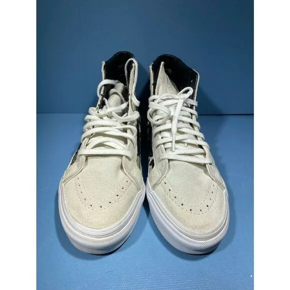 Vans Cali Sk8 Hi top Lace Up Italian Weave Skate Shoes Sz US Mens 6.5.Women 8