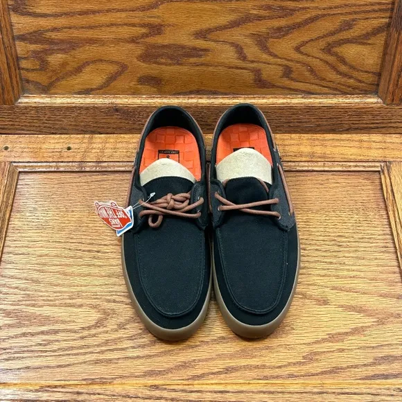 Vans Chauffeur Washed Black Gum Shoes