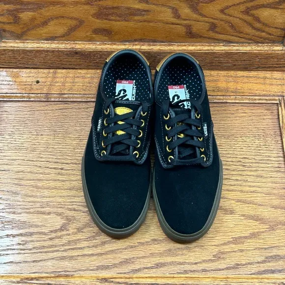 Vans Chima Ferguson Pro Black Gold Shoes