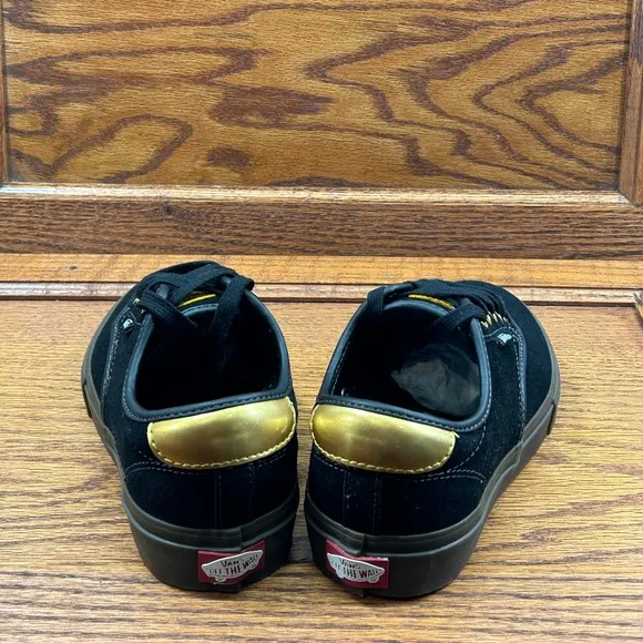 Vans Chima Ferguson Pro Black Gold Shoes