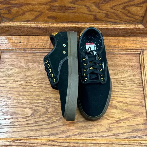 Vans Chima Ferguson Pro Black Gold Shoes