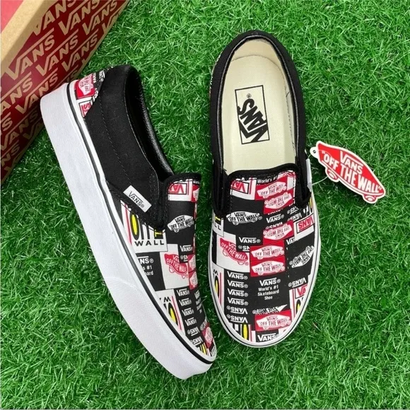 Vans Classic Slip On Label Mix