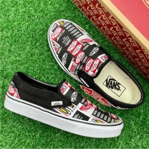 Vans Classic Slip On Label Mix