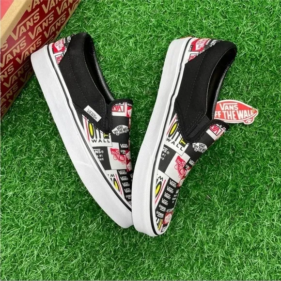 Vans Classic Slip On Label Mix