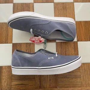 Vans Comfycush Authentic (Suede) Granite Blue Sneaker Men Size 11.5
