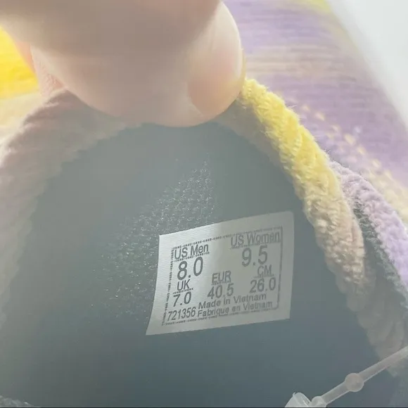 VANS COMFYCUSH ERA BLOTCHED MULTI/PURPLE VELVET WM