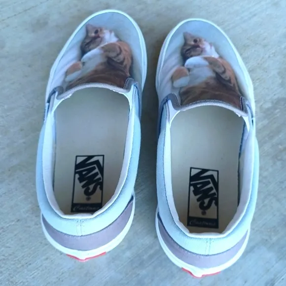 Vans customs cat sz 8 women