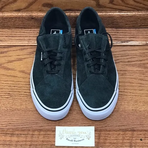 Vans Diamo Ni Hair Suede Black True White Shoes