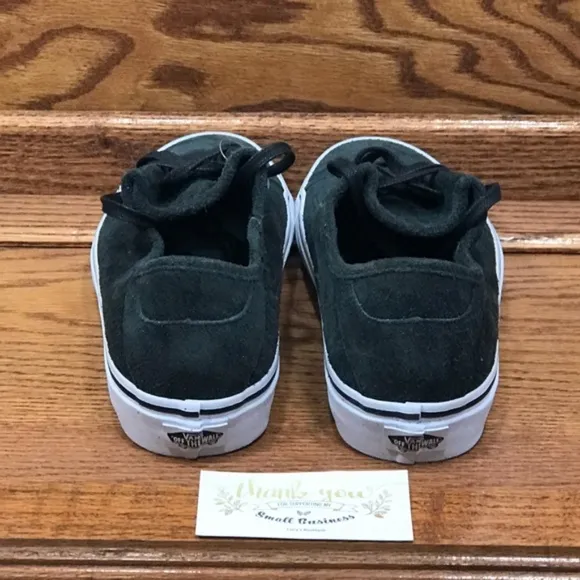 Vans Diamo Ni Hair Suede Black True White Shoes