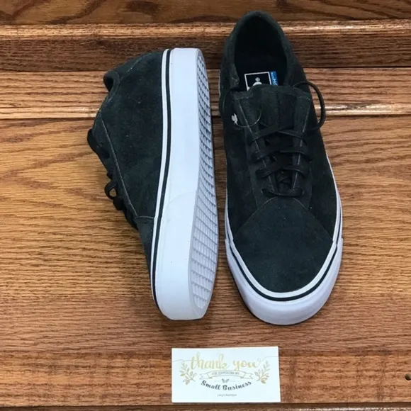 Vans Diamo Ni Hair Suede Black True White Shoes