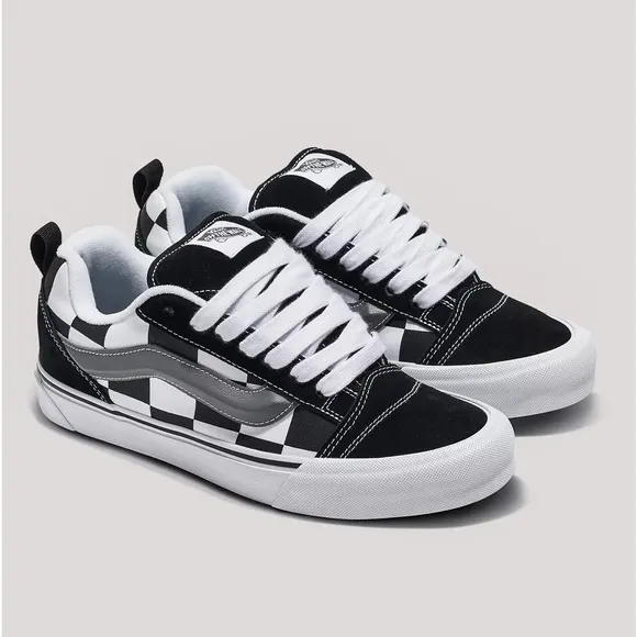 Vans Knu Skool Mega Check Black
