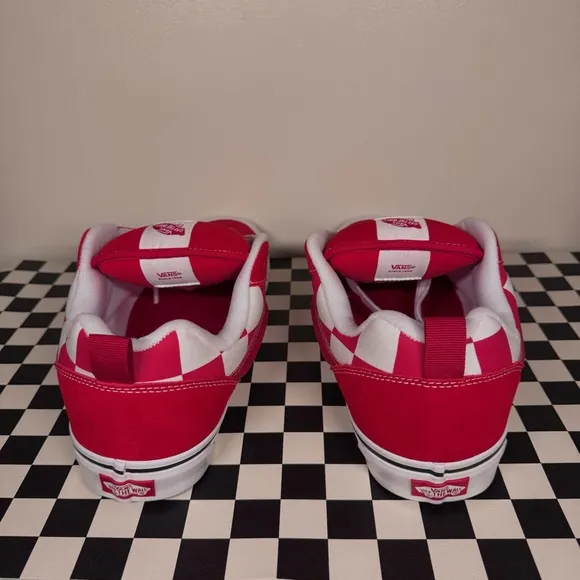 Vans Knu Skool Mega Check Red